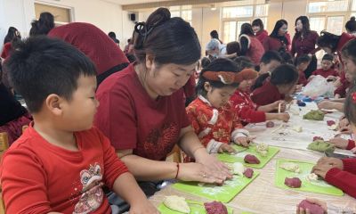 塘沽第八幼儿园：萌娃变身“小厨师” 面点制作乐趣多 - 图画吧TUHUABA