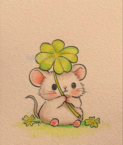 小鼠拈叶送吉祥 幸运随身喜气扬丨画画的Dp幸运小鼠简笔画分享 - 今日头条 小鼠拈叶送吉祥 幸运随身喜气扬丨画画的Dp幸运小鼠简笔画分享 - 图画吧TUHUABA