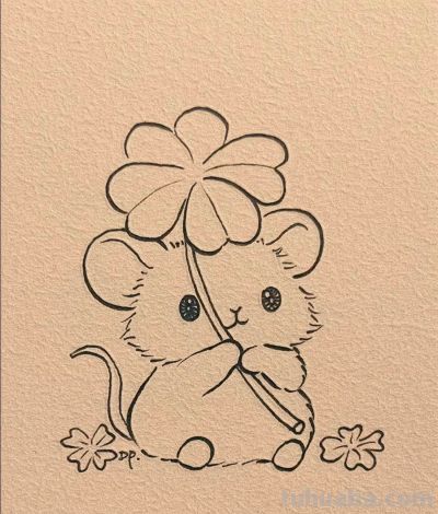 小鼠拈叶送吉祥 幸运随身喜气扬丨画画的Dp幸运小鼠简笔画分享 - 今日头条 小鼠拈叶送吉祥 幸运随身喜气扬丨画画的Dp幸运小鼠简笔画分享 - 图画吧TUHUABA