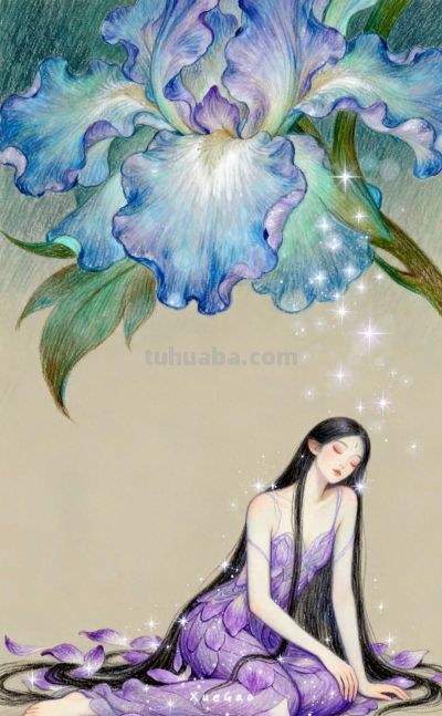 花精灵静思 聆听自然密语丨雪糕Ai画画花精灵治愈系插画头像分享 - 今日头条