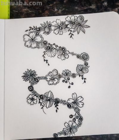 展示部分禅绕画(花朵) - 今日头条 展示部分禅绕画(花朵) - 图画吧TUHUABA