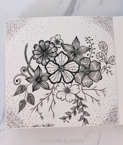 展示部分禅绕画(花朵) - 今日头条 展示部分禅绕画(花朵) - 图画吧TUHUABA