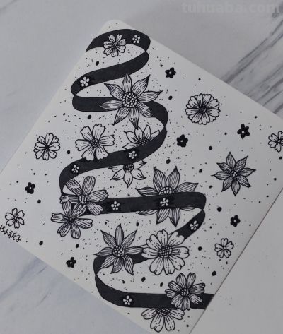 展示部分禅绕画(花朵) - 今日头条 展示部分禅绕画(花朵) - 图画吧TUHUABA