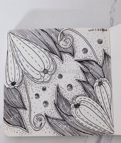 展示部分禅绕画(花朵) - 今日头条 展示部分禅绕画(花朵) - 图画吧TUHUABA