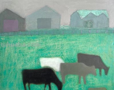 柔美的色彩感，英国当代具象画家Emma McClure - 图画吧TUHUABA