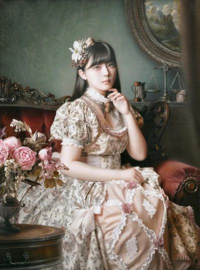 16位中外画家，17幅具象人物作品欣赏 - 图画吧TUHUABA