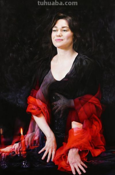 16位中外画家，17幅具象人物作品欣赏 - 图画吧TUHUABA