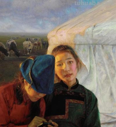 龙力游 油画作品选集 - 图画吧TUHUABA