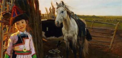 龙力游 油画作品选集 - 图画吧TUHUABA