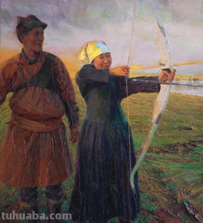 龙力游 油画作品选集 - 图画吧TUHUABA