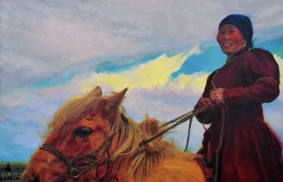 龙力游 油画作品选集 - 图画吧TUHUABA