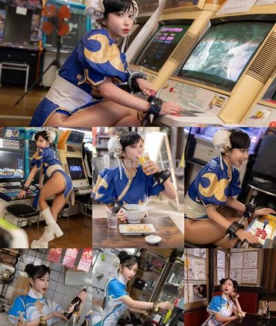 日本小姐姐cos春丽太犯规，完全不给同行留活路啊！ - 图画吧TUHUABA