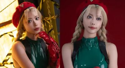 日本小姐姐cos春丽太犯规，完全不给同行留活路啊！ - 图画吧TUHUABA