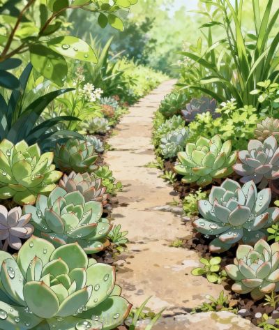 多肉植物 - 图画吧TUHUABA