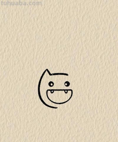 简笔画每日更新之可爱动物 - 图画吧TUHUABA