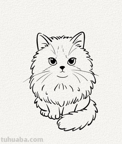 有趣的软萌狮子猫丨涂鸦简笔画分享 - 今日头条