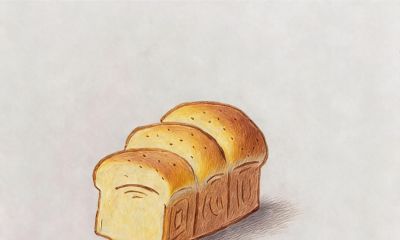 简单好学的简笔画-美味面包教程来啦！ - 今日头条