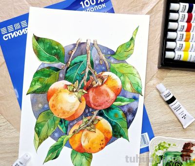 画一幅水彩“花卉”，是画家最好的一首诗 - 图画吧TUHUABA