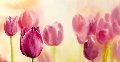 几张水彩画，简单又漂亮 - 图画吧TUHUABA