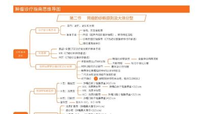 胃癌 诊疗指南思维导图（2025版） - 图画吧TUHUABA