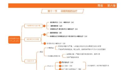 胃癌 诊疗指南思维导图（2025版） - 图画吧TUHUABA