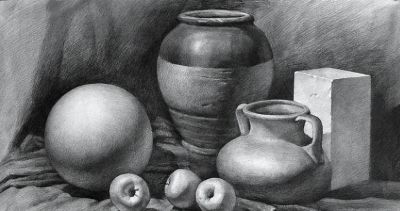 零基础如何学习静物素描？ - 图画吧TUHUABA