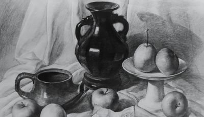 零基础如何学习静物素描？ - 图画吧TUHUABA