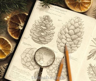 太爽了！4年9本素描，用放大镜画细节，铅笔被她画成了“教科书” - 图画吧TUHUABA