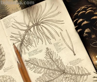 太爽了！4年9本素描，用放大镜画细节，铅笔被她画成了“教科书” - 图画吧TUHUABA