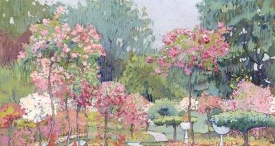 好看的色彩，Jane Peterson美国印象派代表画家作品赏！ - 图画吧TUHUABA