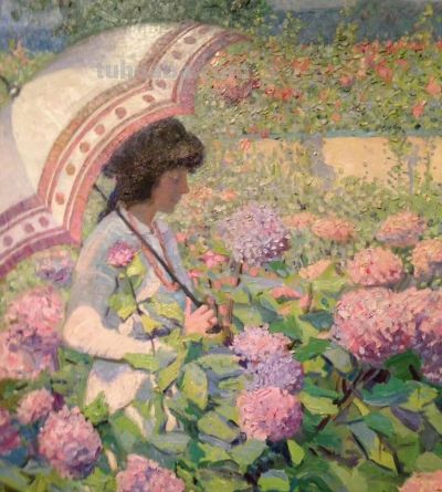 好看的色彩，Jane Peterson美国印象派代表画家作品赏！ - 图画吧TUHUABA