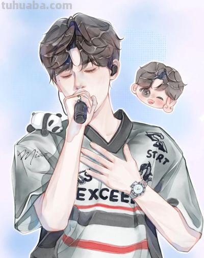 水彩绘就的人物群像，每一张都像从童话里裁出的温柔切片 - 图画吧TUHUABA