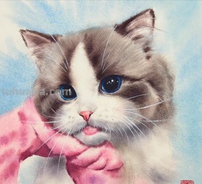 当小动物遇上水彩魔法，这波可爱暴击谁能扛得住，画风治愈到犯规 - 图画吧TUHUABA