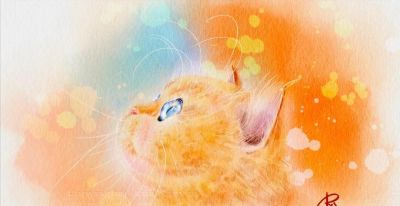 当小动物遇上水彩魔法，这波可爱暴击谁能扛得住，画风治愈到犯规 - 图画吧TUHUABA