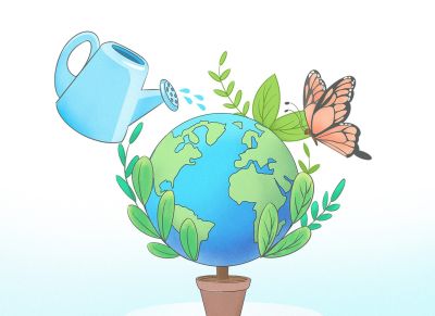 漫画｜珍爱地球，人与自然和谐共生 - 今日头条