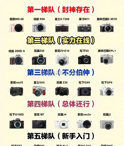 相机选购别乱冲！这张梯队表帮你精准避坑，新手也能闭眼入 - 今日头条