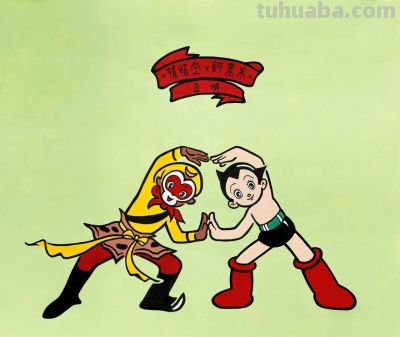 孙悟空、阿童木合体击掌！“粤动新次元”动漫潮玩展亮相东京 - 图画吧TUHUABA