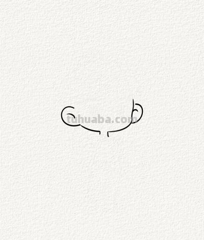 简笔勾勒帅气男孩丨涂鸦简笔画分享 - 图画吧TUHUABA