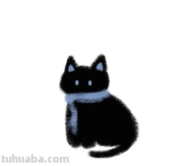头像｜简笔画小猫头像 - 图画吧TUHUABA
