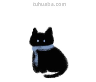 头像｜简笔画小猫头像 - 图画吧TUHUABA