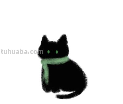 头像｜简笔画小猫头像 - 图画吧TUHUABA