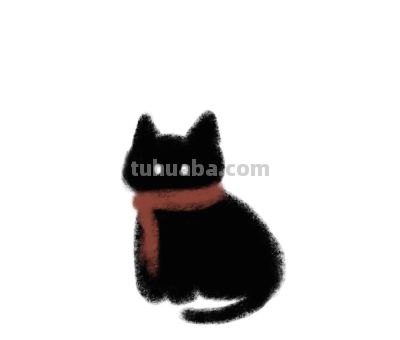 头像｜简笔画小猫头像 - 图画吧TUHUABA