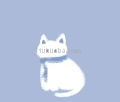头像｜简笔画小猫头像 - 图画吧TUHUABA