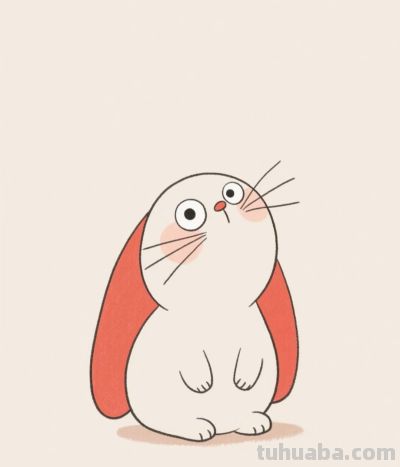 可爱的小兔子 瞬间萌化你的心丨甜凝AI简笔画分享 - 图画吧TUHUABA