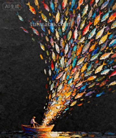 一大波彩色鱼来袭，也太震憾了吧 - 图画吧TUHUABA