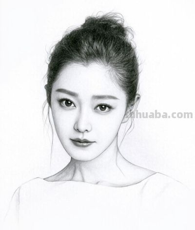 听说黑白照片好看的才是真好看？看看女明星的素描画像谁最美 - 图画吧TUHUABA