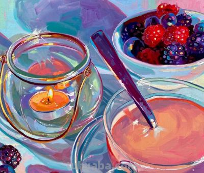 这画家眼里的色彩太惊艳了 - 图画吧TUHUABA