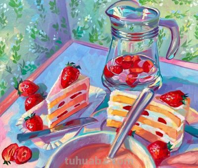 这画家眼里的色彩太惊艳了 - 图画吧TUHUABA