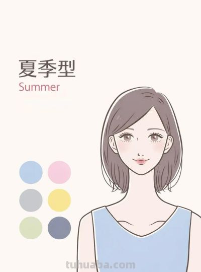 一分钟看懂｜个人色彩的4种分类 - 图画吧TUHUABA