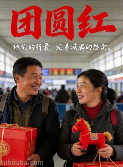 色彩里的春运：每一抹颜色，都是归途的暖意 - 图画吧TUHUABA